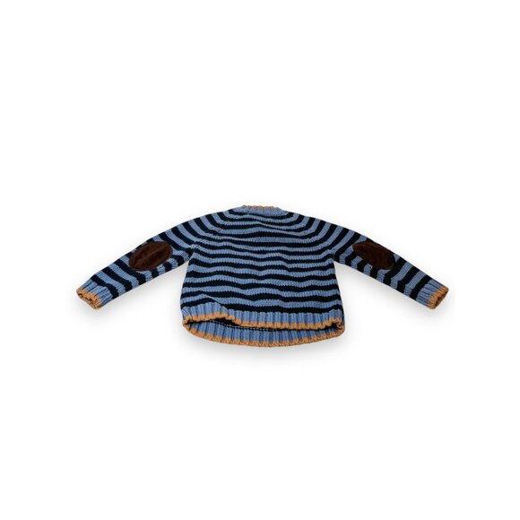 Standard Blues 24 months Baby Boy Cotton Dog Sweater Blue and Brown - Picture 6 of 8
